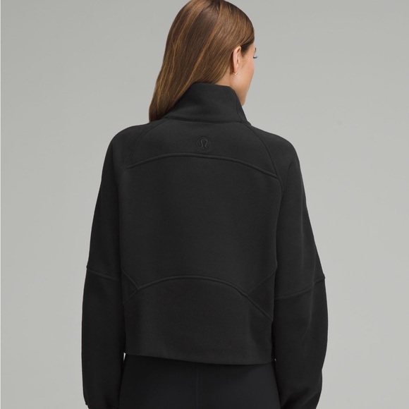 Scuba Oversized Funnel Neck Half Zip - Picture 2 of 6